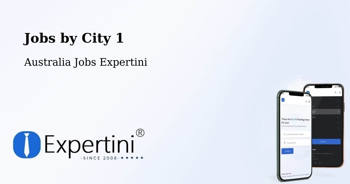 City Jobs in Australia - Expertini